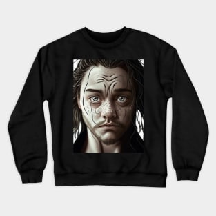 deep emotion look Crewneck Sweatshirt